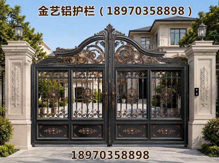 广信区铝合金护栏展示图